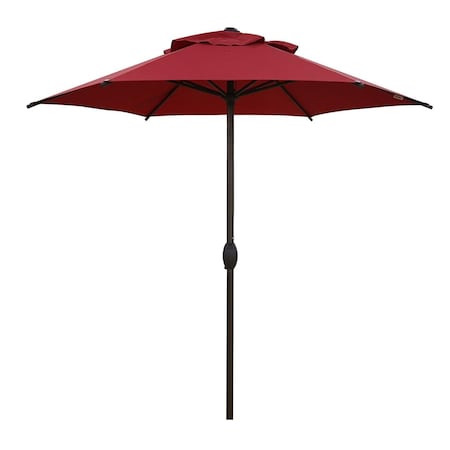 Solitario 7.5 in. Patio Umbrella Beige SO3006853